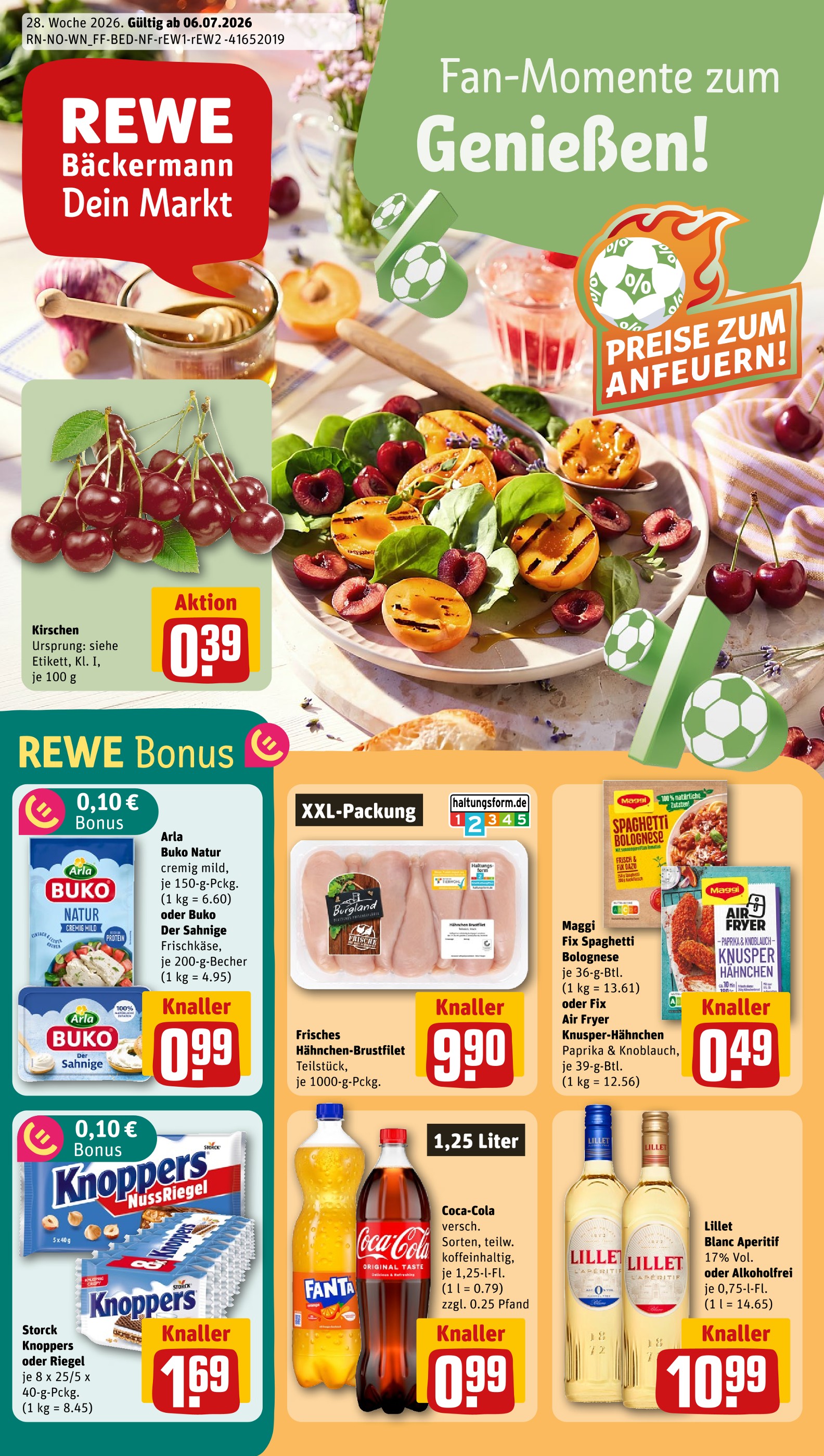 REWE Prospekt für Zetel: Dein Markt, 32 Seiten, 06.07.2026 - 11.07.2026